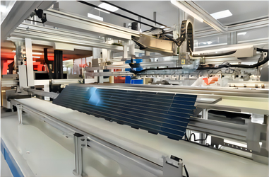Hefei Sunrise New Energy Co., Ltd. linea di produzione del fabbricante