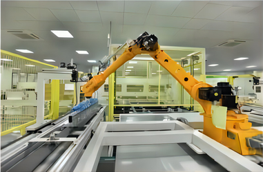 Hefei Sunrise New Energy Co., Ltd. linea di produzione del fabbricante