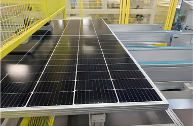 Hefei Sunrise New Energy Co., Ltd. linea di produzione del fabbricante