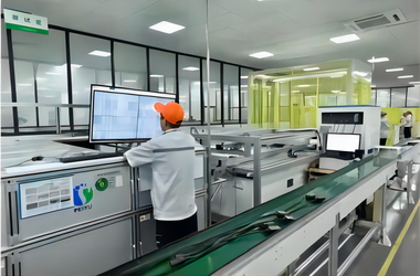 Hefei Sunrise New Energy Co., Ltd. linea di produzione del fabbricante