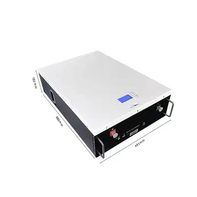 Long Life Batteria montata a muro 48V 100Ah 200Ah Batteria di stoccaggio dell'energia Sistema di energia solare