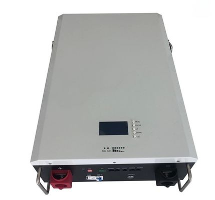Batteria di stoccaggio LiFePO4 a parete 100A 48V per sistema di energia solare domestico personalizzato