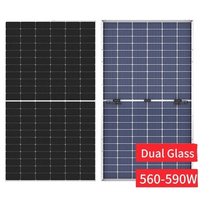 182 mm pannello solare fotovoltaico monocristallino da 580 Watt Longi 560W 570W 580W Celle industriali