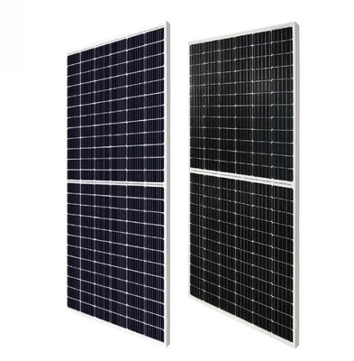 Pannello solare monocristallino da 555W con cavo da 4,0 mm2 e telaio in lega di alluminio anodizzato