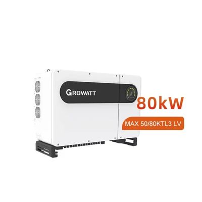 50KW 60KW 70KW 80KW Growatt Invertitore solare a tre fasi per il sistema di energia solare