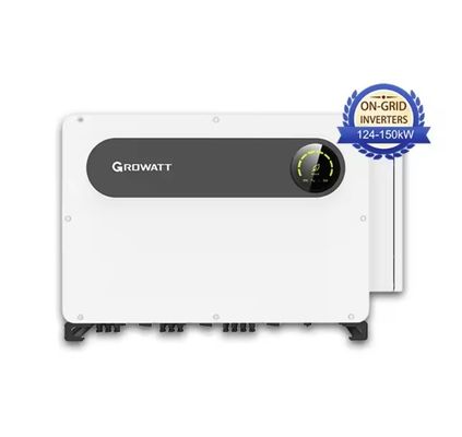 3 fase 480V Growatt inverter solare industriale 124KW 125KW 136KW 150KW per uso commerciale