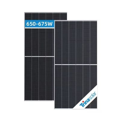 650W-675W Mezzo taglio 132 cellule Trina Vertex TSM-DE21 pannelli solari per impianti fotovoltaici
