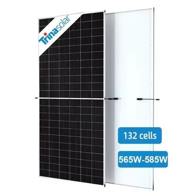 565W-585W pannello solare monocristallino 132 mezza cella per il sistema solare con 28,8 kg di peso