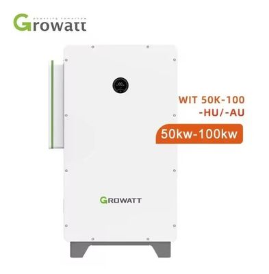 Growatt inverter ibrido trifase WIT 50-100K-AU 50kw 63kw 75kw 100kw inverter di stoccaggio