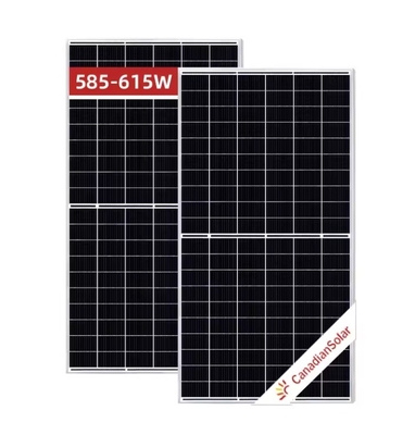 Canadian HiKu7 CS7L-MS 585W-615W Mono PV pannelli solari per il sistema di energia solare 31.0kg