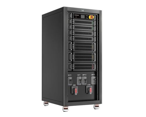 Display LCD a tre fasi 50 kW 100 kW inverter di accumulo di energia per applicazioni commerciali