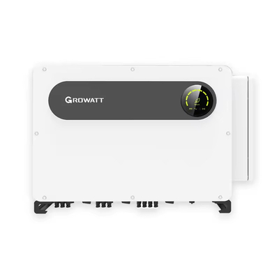 Batteria al litio 1100V Voltaggio di ingresso Growatt Invertitore solare a tre fasi per uso commerciale