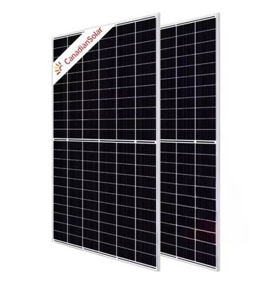 Pannello solare canadese a 144 celle con cella a mezzo taglio di 182 mm e certificazione
