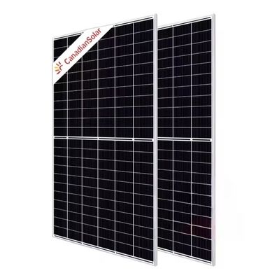 Modello canadese pannello solare bifaciale a doppio vetro 490W-515W Dimensioni del pannello 1994x1134x30mm