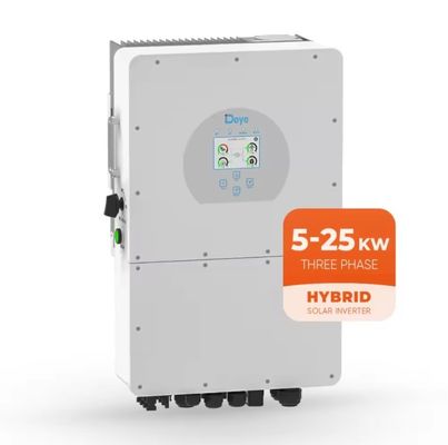 IP65 Deye Hybrid On Grid Off Grid Inverter a tre fasi con 2 MPPT