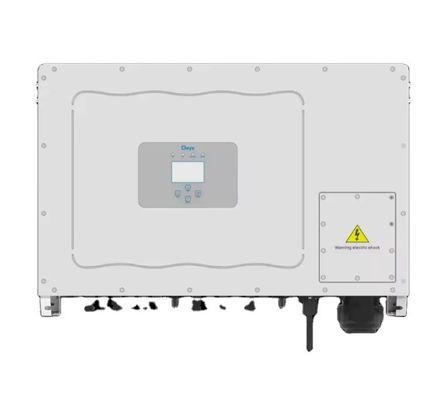 8 MPP Tracker 120-136KW Inverter solare collegato alla rete per sistema solare a tre fasi su rete
