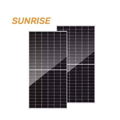 Sistema di energia solare pannello fotovoltaico bifaciale a silicio monocristallino 645 650 655 660 665 watt