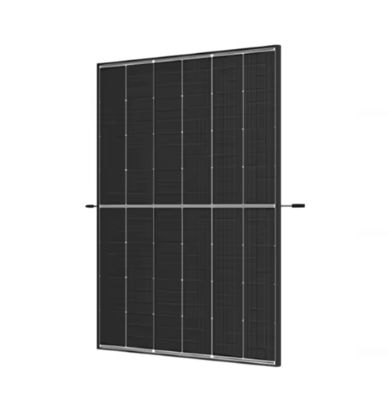 415W 420W 425W 430W 435W 440W Bifacial Dual Glass Mono Solar Panel Tutto Nero Color Sunrise