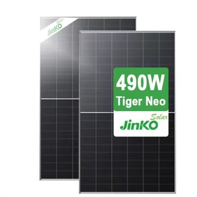 Panel solare Jinko Tiger Neo 60HL4- V 470W 475W 480W 485W 490W Mezzo modulo monofaciale a cella