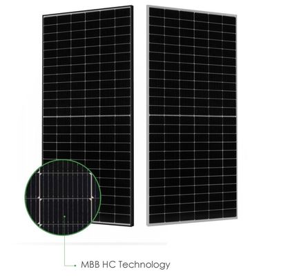 182 mm pannello solare fotovoltaico monocristallino a mezza cella 550W 555W 560W 565W 570W