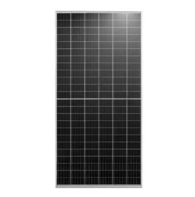 144 Pannello solare a mezza cella Anodizzato in lega di alluminio Cornice per energia Sistema fotovoltaico