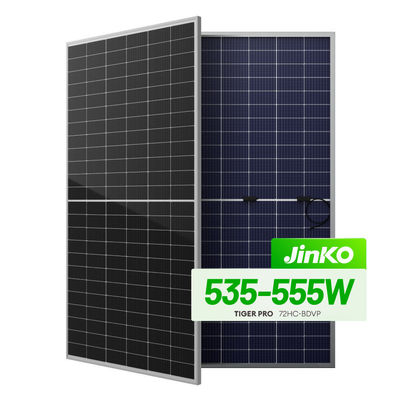 Modulo solare monocristallino Jinkosolar JKM535-555M con tecnologia bifaciale a doppio vetro