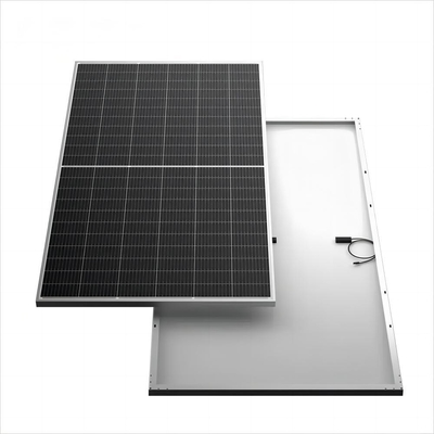 pannello fotovoltaico solare a silicio monocristallino GLD-585BS carta bianca e casella di giunzione IP68