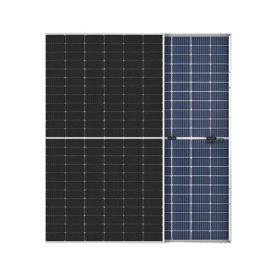 Modulo fotovoltaico monocristallino a doppio vetro bifacciale di 132 cellule 625W Performance massima