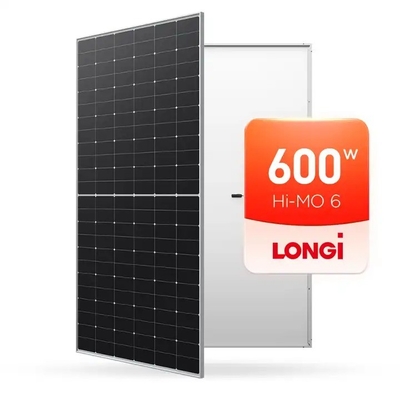 Longi Hi-MO X6 LR5-72HTHF 565W-600W pannello solare monocristallino e box di giunzione IP68