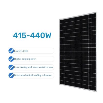 ISO/IEC//EC/UL Certificato 415 420 425 430 435 440W pannelli solari per il sistema di energia solare