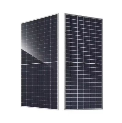 Pannello fotovoltaico bifaciale a doppio vetro con celle a metà taglio da 182 mm JA Solar JAM72D30 LB