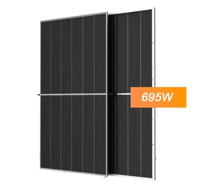 Tecnologia pannello solare a doppio vetro 675W 680W 685W 690W 695W 700W per energia solare