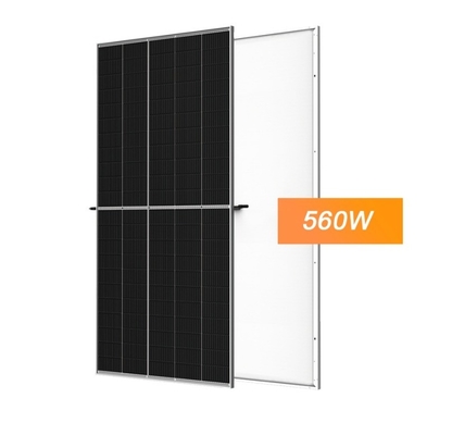 Anodizzato Alluminio Legato Cornice Residenziale pannello solare 550W Mono-faciale 182mm Cell