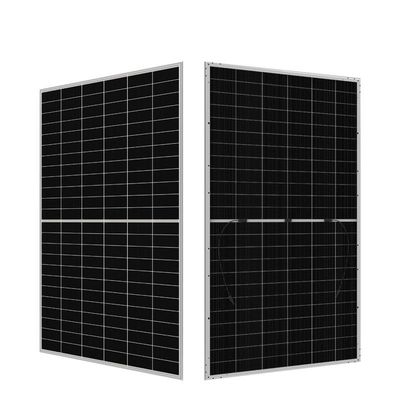 2.0 mm Vetro frontale bifaciale 540W-565W pannello solare a silicio monocristallino per il sistema solare