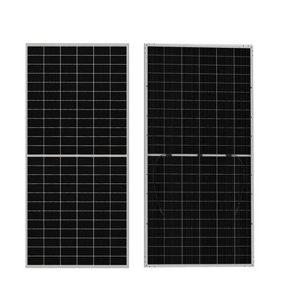 Sistema di energia solare Modulo fotovoltaico a doppio vetro a silicio bifaciale monocristallino 535-560W
