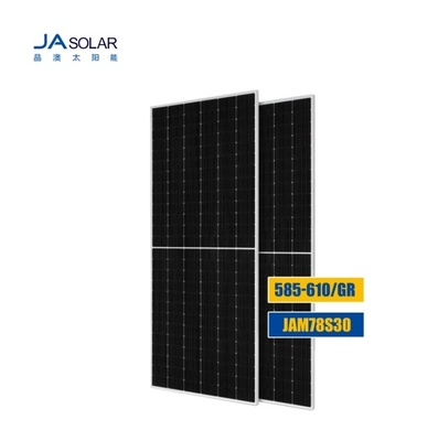 585W-610W Modulo monocristallino a mezza cellula 156 cellule pannello solare con e cavo da 4,0 mm2