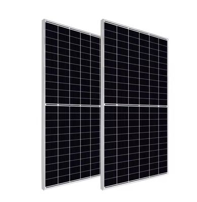 Modulo di energia solare a mezza cellula di 182 mm pannello fotovoltaico Anodizzato