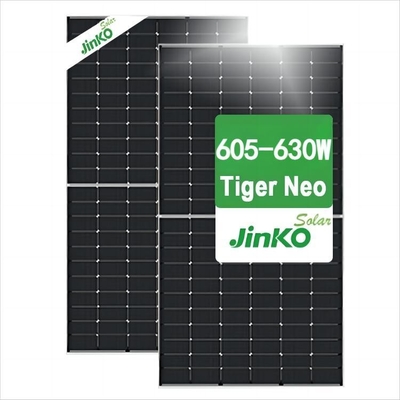 Pannello solare bifaciale N-TYPE JKM 605-630N di Jinkosolar con connettore JK03M/MC4/Other