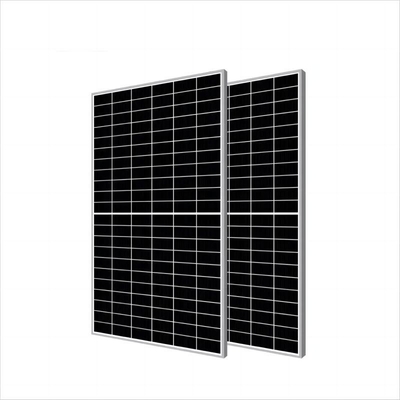Celle di silicio monocristallino 595w 600w 605w 610w 615w 620w Modulo solare di tipo N Bifaciale doppio vetro