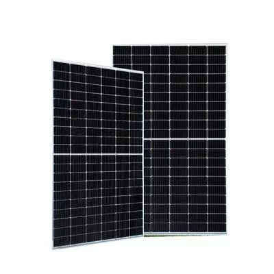 Pannello solare a doppio vetro bifacciale a mezza cella monocristallino di silicio 120celle Modulo fotovoltaico 585W-605W
