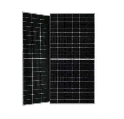 Pannello solare 565W-595W Modulo fotovoltaico monocristallino con tecnologia TOPCon bifaciale di tipo N e doppio vetro