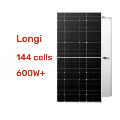Longi Hi-MO 6 Max pannelli solari fotovoltaici monofaccia per un'efficienza del 22,8% e 144 celle